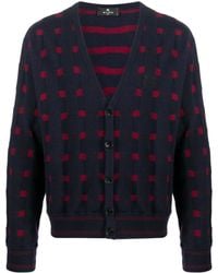 Etro - V-Neck Cardigan - Lyst