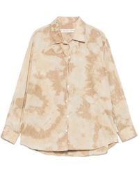 A Tentative Atelier - Chemise À Imprimé Tie Dye - Lyst