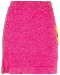 Barrow - Knitted Mini Skirt - Lyst