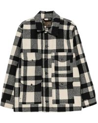 Filson - Check-Pattern Button-Up Jacket - Lyst