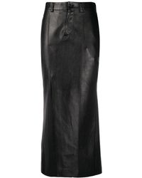 Marni Falda midi recta - Negro