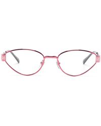Gucci - Oval-Frame Glasses - Lyst