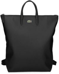 Lacoste - Medium Logo-Patch Backpack - Lyst