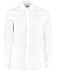 Prada - Popeline Overhemd - Lyst