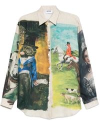 Moschino - プリント シルクシャツ - Lyst