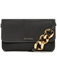 JW Anderson - Leather Phone Chain Pouch - Lyst