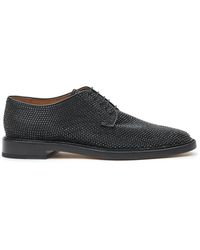 Maison Margiela - Tabi Rhinestone-Embellished Derby Shoes - Lyst