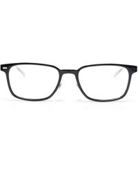 Montblanc - Rectangle-Frame Glasses - Lyst
