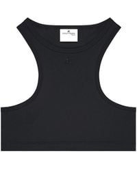 Courreges - Racerback Crop Top - Lyst