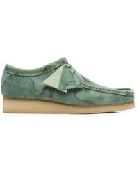 Clarks - Wallabee Camouflage-Print Desert Boots - Lyst