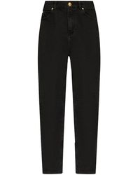 Balmain - Jeans Met Toelopende Pijpen - Lyst