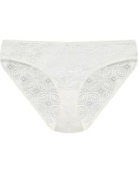 Hanro - Ruby Lace Briefs - Lyst