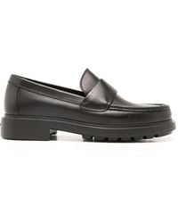 Ferragamo - Penny-Slot Leather Loafers - Lyst