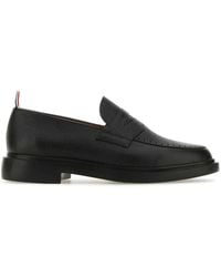 Thom Browne - Mocasines penny con diseño granulado - Lyst