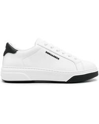 DSquared² - Lage Leren Sneakers - Lyst