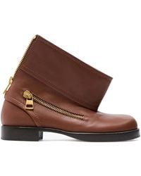 JW Anderson - Leather Ankle Boots - Lyst
