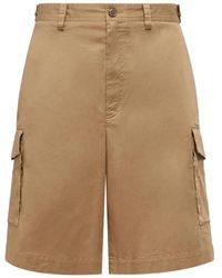 Moncler - Bermudas Con Bolsillos Cargo - Lyst