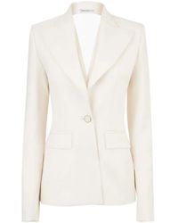 Nina Ricci - Open Draped Back Blazer - Lyst