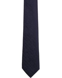 Giorgio Armani - Logo-Jacquard Silk Tie - Lyst
