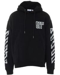 Off-White c/o Virgil Abloh - Motion Arrow Hoodie - Lyst