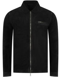 Giorgio Brato - Veste En Daim À Fermeture Zippée - Lyst