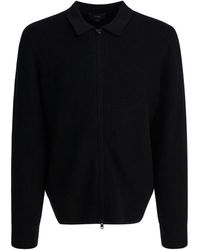 Vince - Gerippte Jacke mit Reißverschluss - Lyst