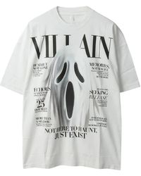 Doublet - Villain Cover T-Shirt mit Print - Lyst