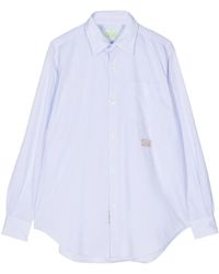 Aries - Striped Cotton Shirt - Lyst