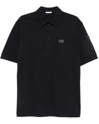 Moncler - Logo-Patch Chest-Pocket Polo Shirt - Lyst