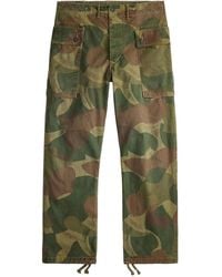 RRL - Camouflage-Print Trousers - Lyst