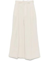 Maison Margiela - Light Pleated Trousers - Lyst