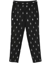 Genny - Pantalon De Tailleur À Ornements - Lyst