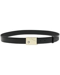 Montblanc - Logo-Buckle Belt - Lyst
