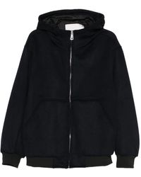 Yes London - Hooded Zip Jacket - Lyst