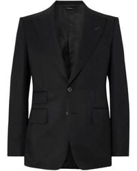 Tom Ford - Traje De Lana Con Botones - Lyst