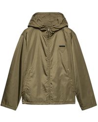 Prada - Parka Re-Nylon Con Capucha - Lyst