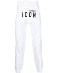 DSquared² - Pantalones De Chándal Con Estampado Icon - Lyst