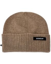 Dondup - Gorro De Canalé Con Parche Del Logo - Lyst
