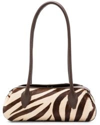 Yuzefi - Zebra-Print Shoulder Bag - Lyst