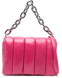 Stand Studio - Hera Quilted Leather Clutch Bag - Lyst