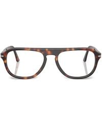 Persol - Pilot-Frame Glasses - Lyst