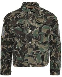 Who Decides War - カモフラージュ シャツジャケット - Lyst