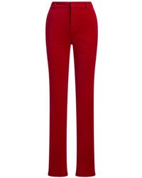 Ralph Lauren - Korette Velvet Trousers - Lyst