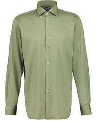 Boglioli - Buttoned French Collar Shirt - Lyst