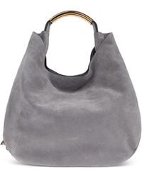 Moschino - Suede Handbag - Lyst