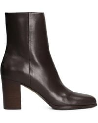 Mara Bini - Round-Toe Block-Heel Ankle Boots - Lyst