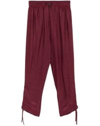 Iceberg - Logo Jacquard Tapered Trousers - Lyst