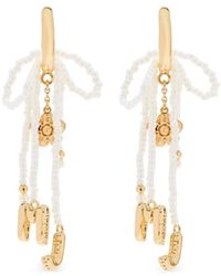 Marc Jacobs - The Beaded Mj Balloon Earrings - Lyst
