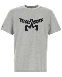 MCM - Camiseta Laurel con logo estampado - Lyst
