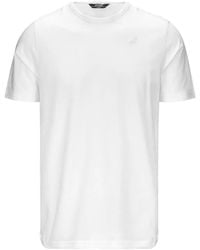 K-Way - Adame Logo-Detail T-Shirt - Lyst